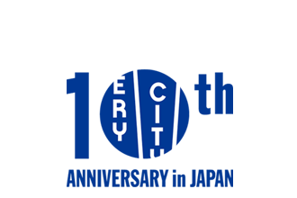 THE CITY BAKERY 10th logo