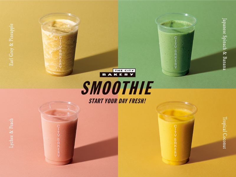 SMOOTHIE　[ START YOUR DAY FRESH! ]